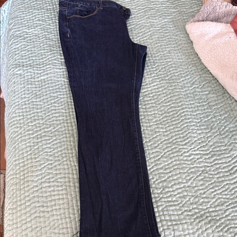 Talbots Dark Indigo Bootcut Jeans